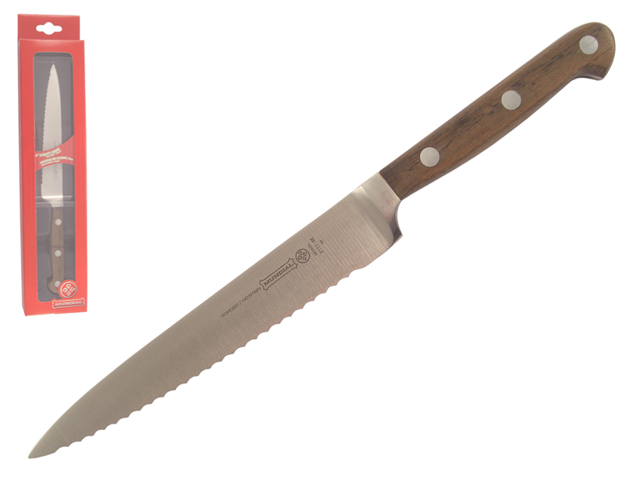 Mundial 2100 Series 6" Serrated Edge Utility Knife