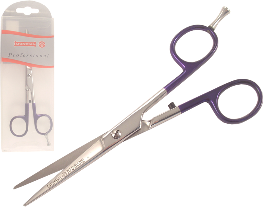 Mundial Fashion Series 6" Ergonomic Hairdressing Scissors
