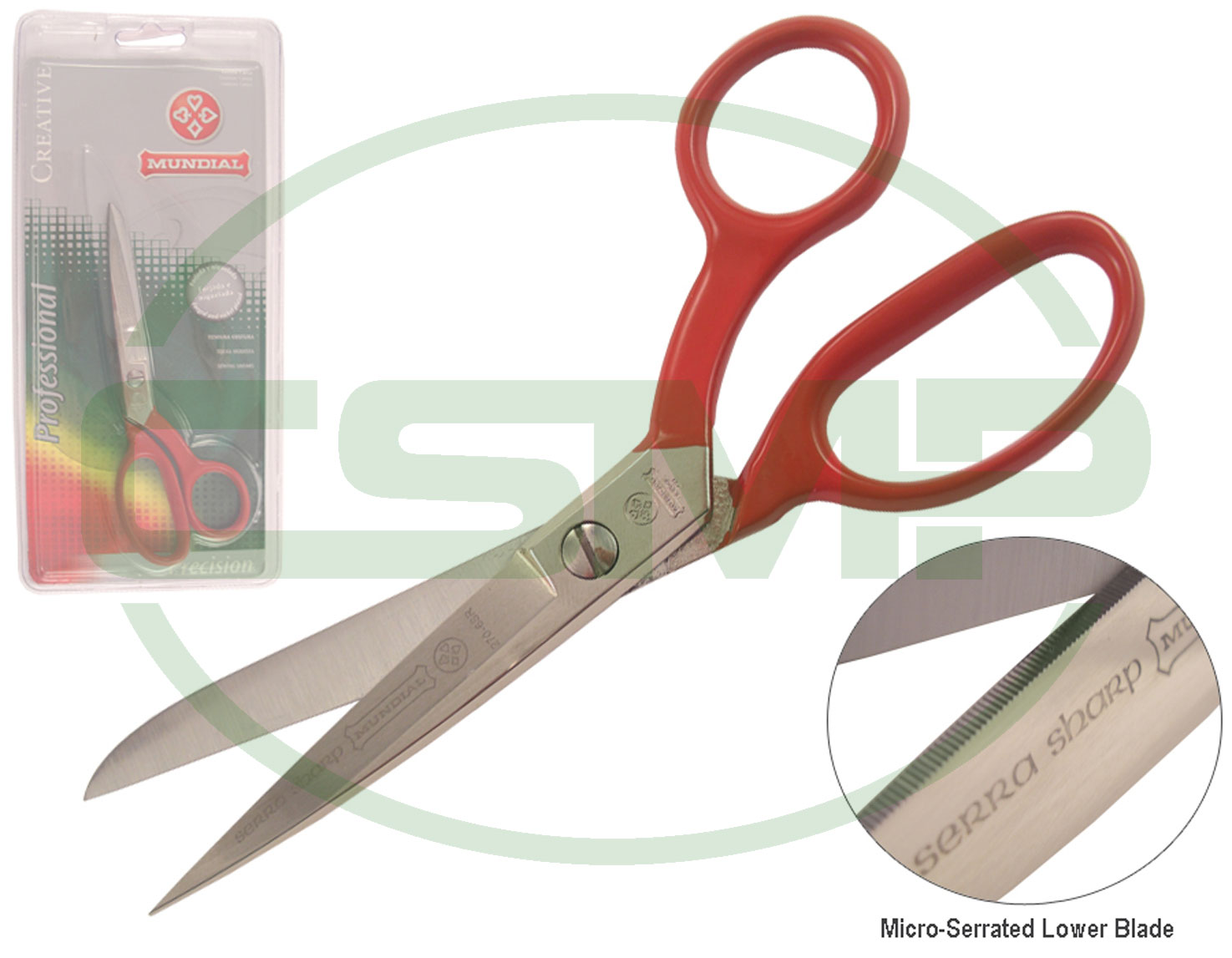 270SR 6" SERRATED SHARP SCISSOR MUNDIAL