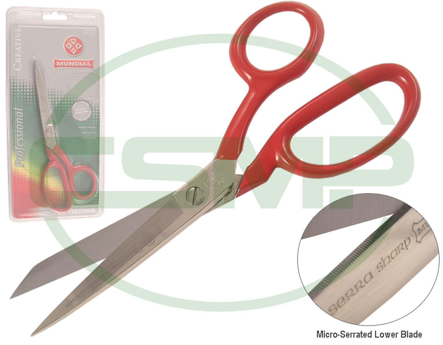 270SR 7" SERRATED SHARP SCISSOR MUNDIAL
