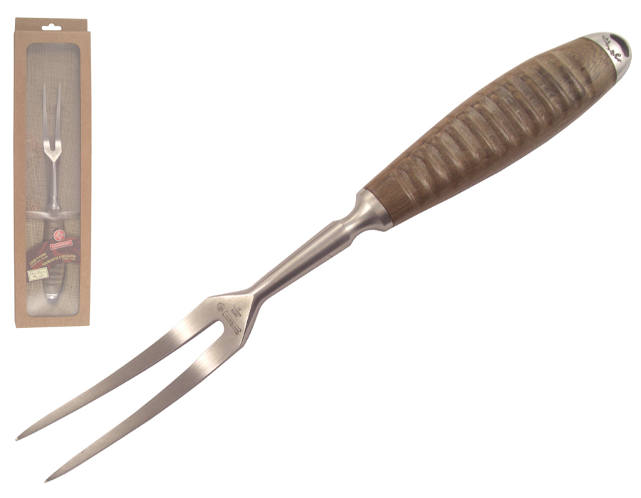 Mundial Olivier 7" Curved Tines Carving Fork