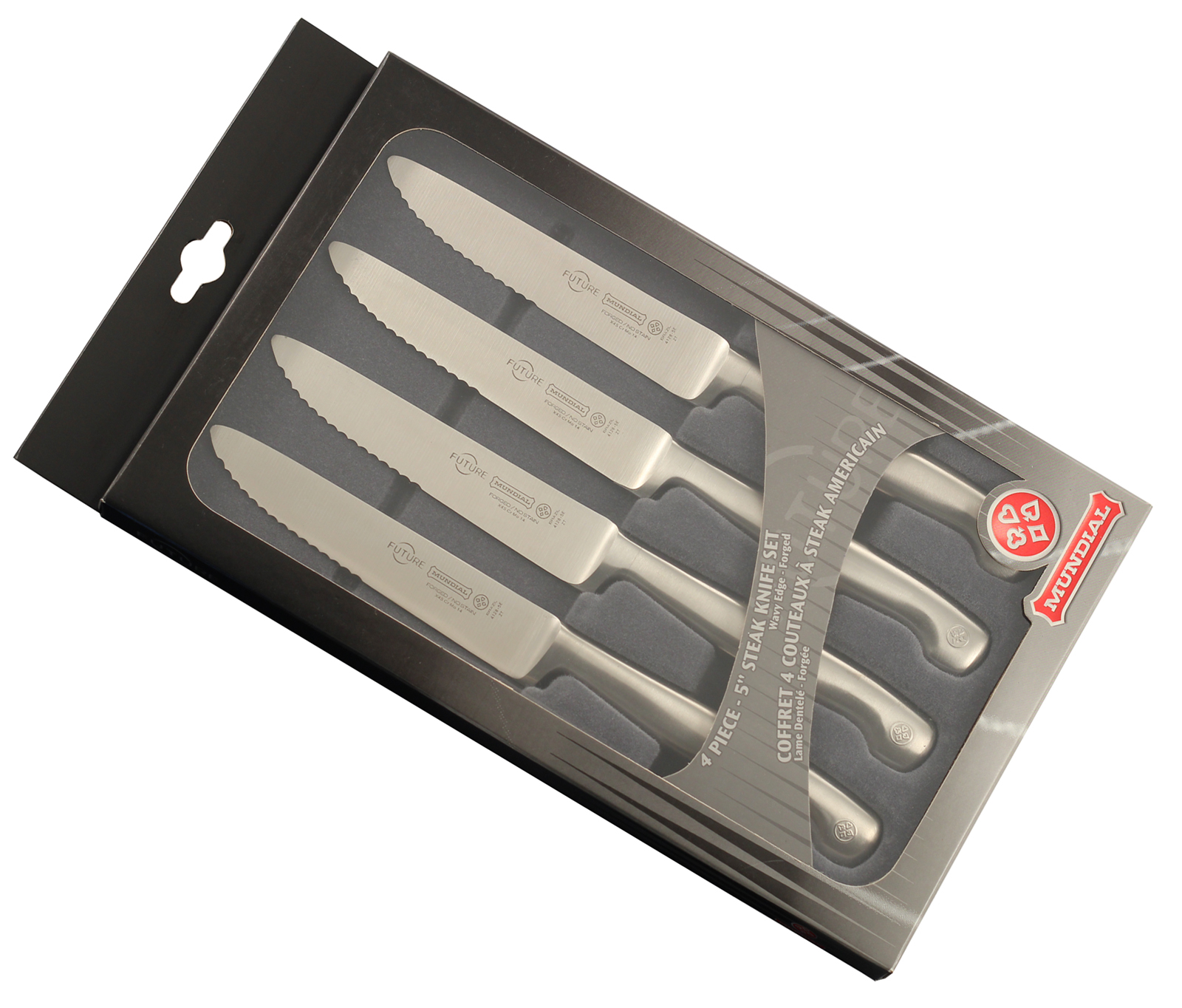 Mundial Future 4 Piece 5" Serrated Edge Steak Knife Set