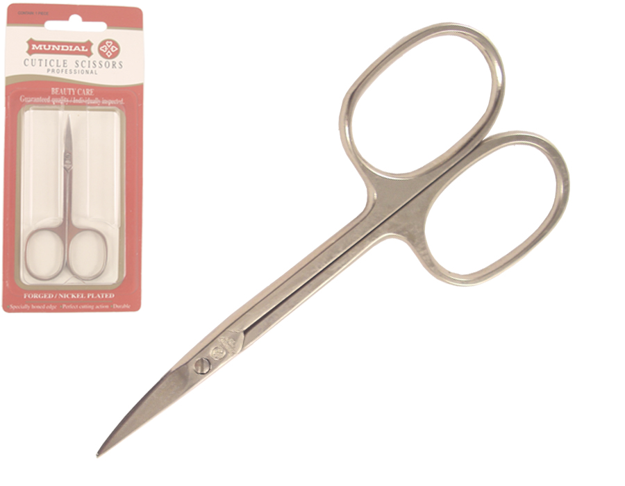 Mundial Classic Line 3.50" Curved Cuticle Scissors