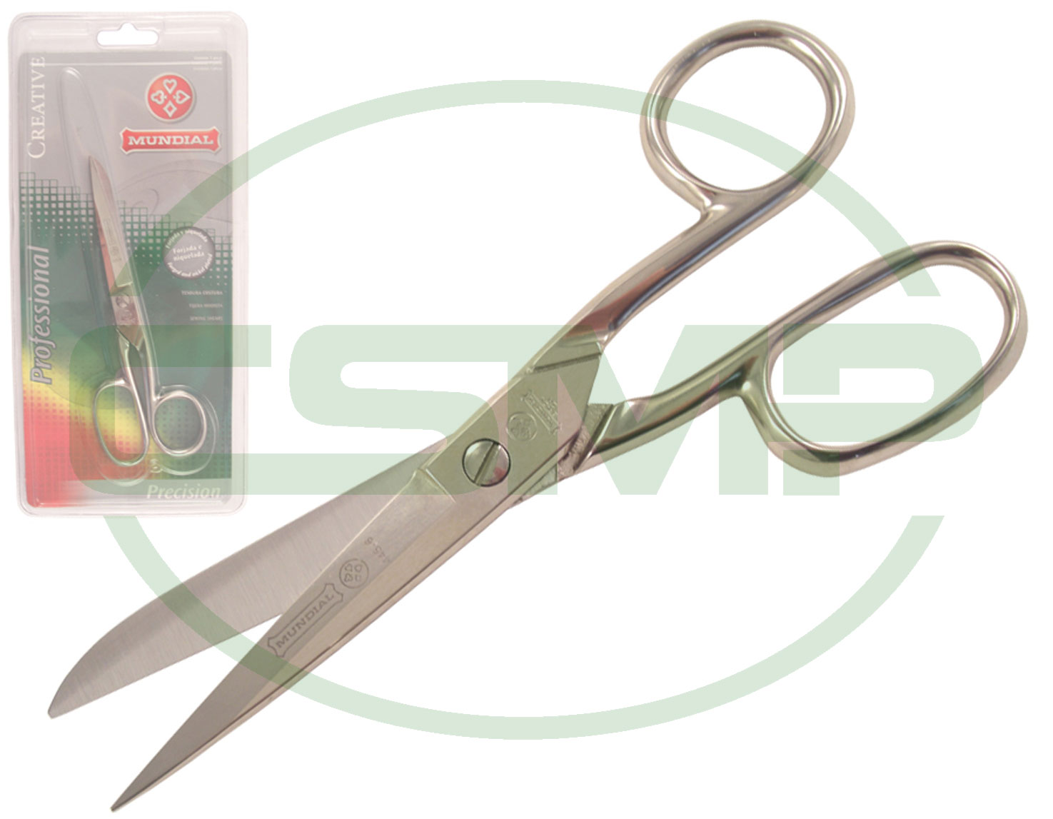 445 6" NICKEL PLATED KE SCISSOR