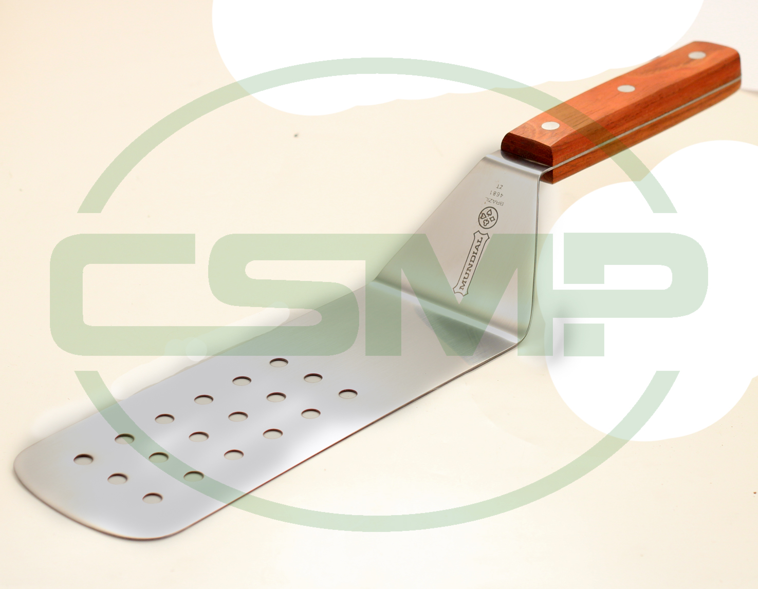 Mundial 2100 Series 8" x 3" Perforated Turner
