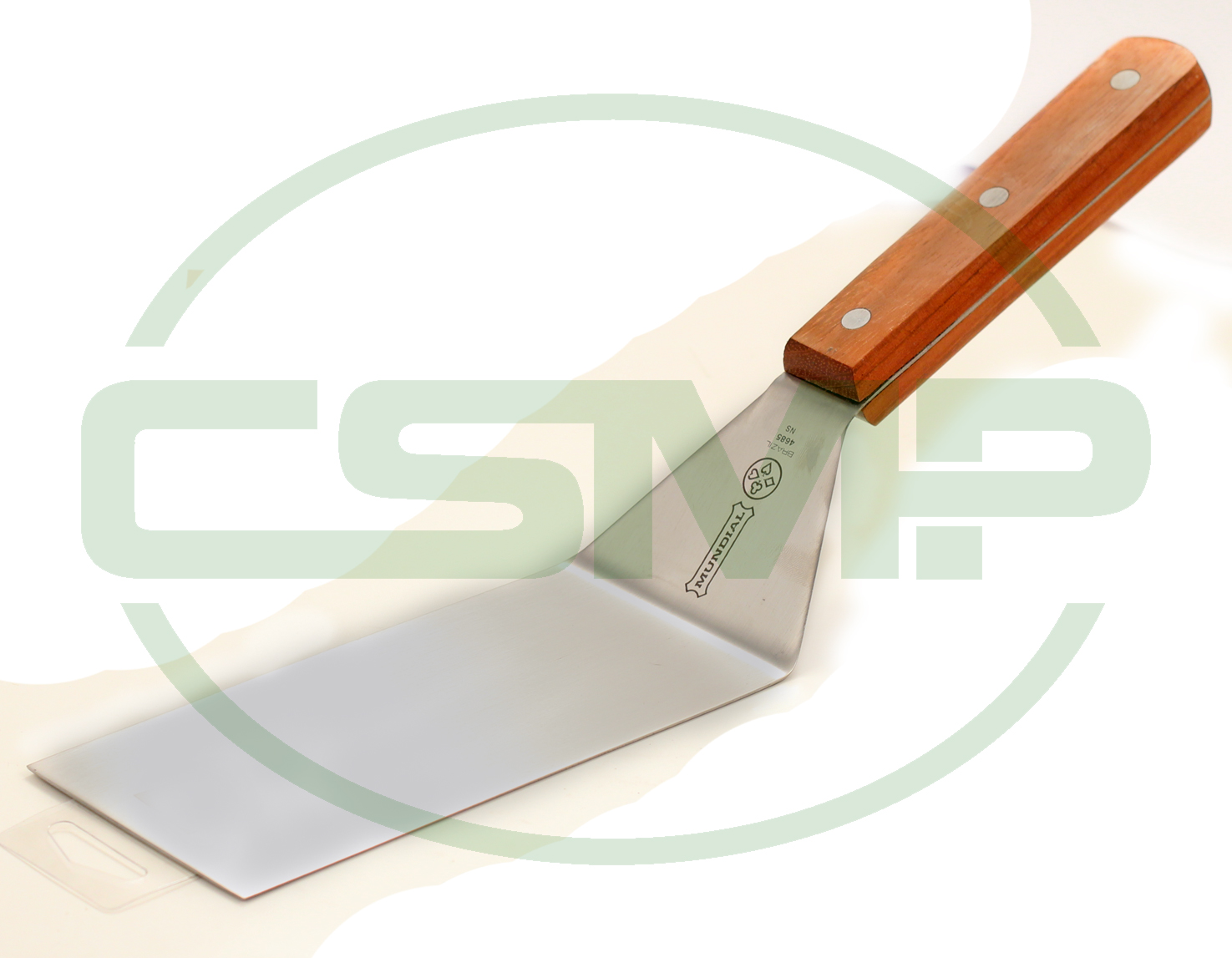 4685 6"x3" SQ END TURNER WOODEN HANDLE