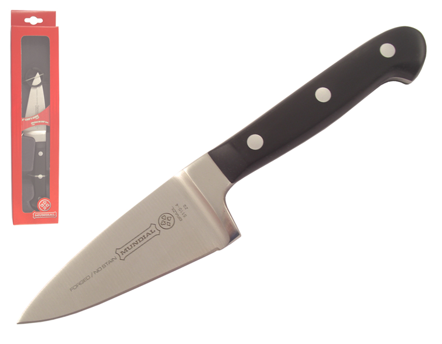 Mundial 5100 Series 4" Chef's Knife (Black Handle)
