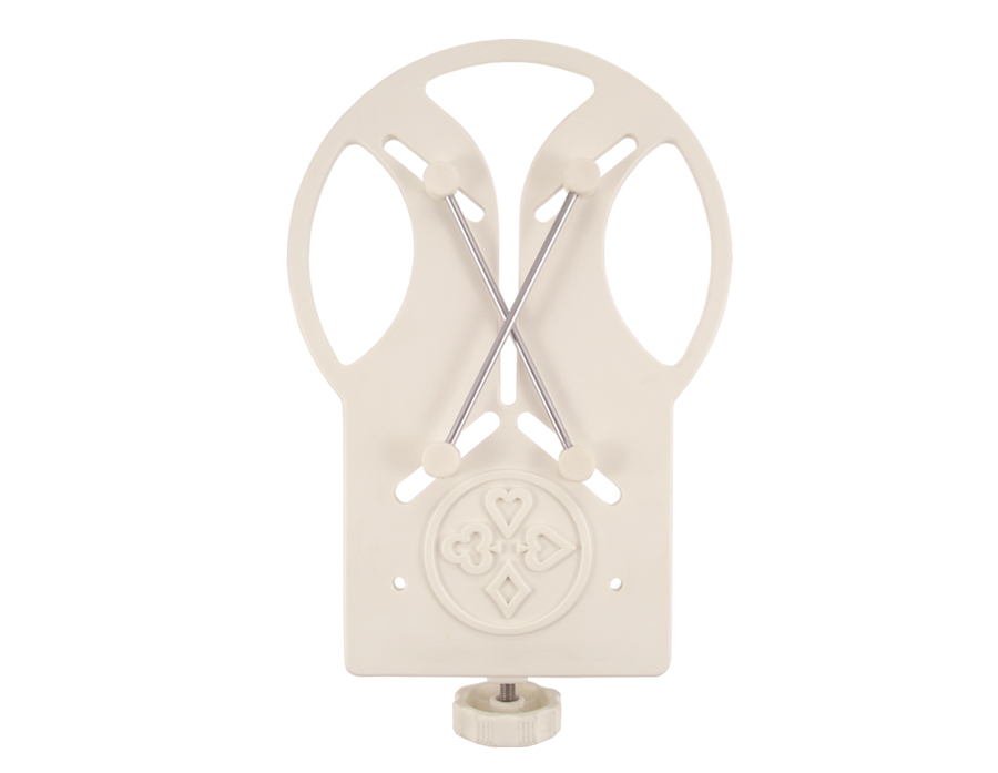 5166 X-SHAPED KNIFE SHARPENER WHITE