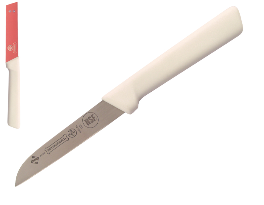 Mundial 5600 Series 3" Sheep's Foot Paring Knife (White Handle)