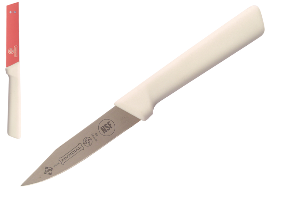 Mundial 5600 Series 3" Clip Point Paring Knife (White Handle)