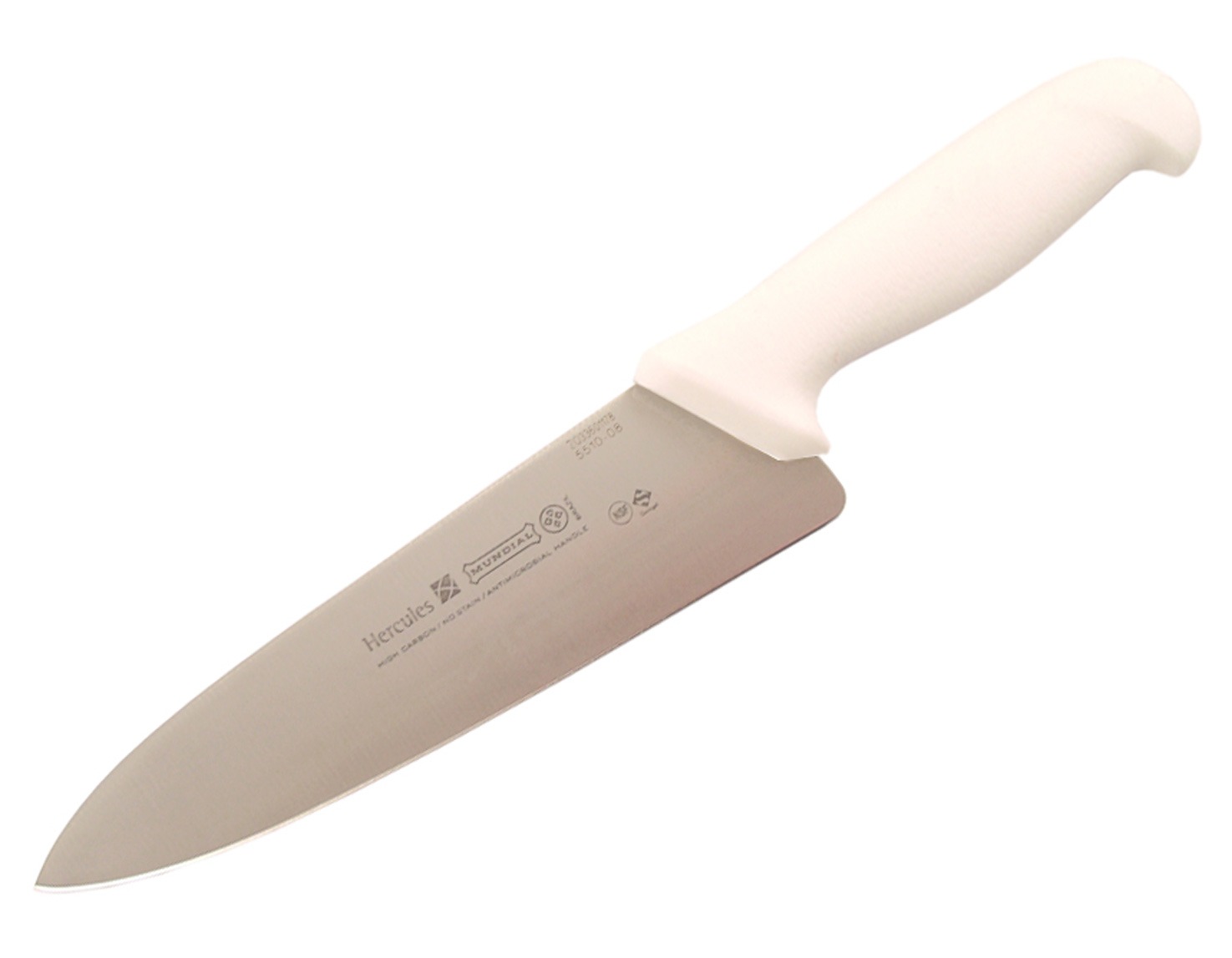 Mundial 5500 Series 8" Cook's Knife (White Handle)
