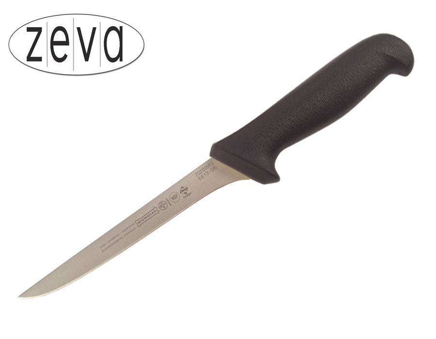 Mundial 5500 Series 6" Narrow Flexible Boning Knife (Black Handle)