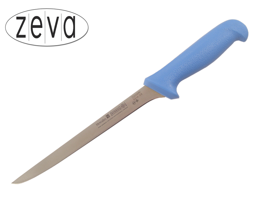 Mundial 5500 Series 8" Narrow Stiff Boning Knife (Light Blue Handle)