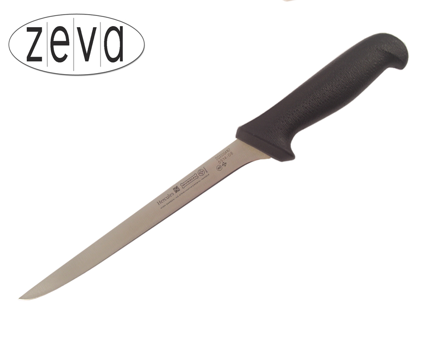 Mundial 5500 Series 8" Narrow Stiff Boning Knife (Black Handle)