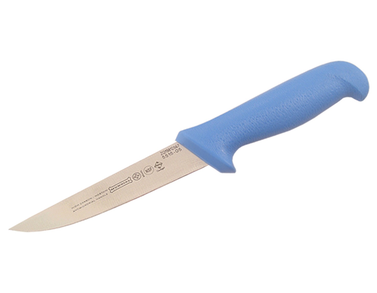 Mundial 5500 Series 5" Extra Wide Stiff Boning Knife (Light Blue Handle)