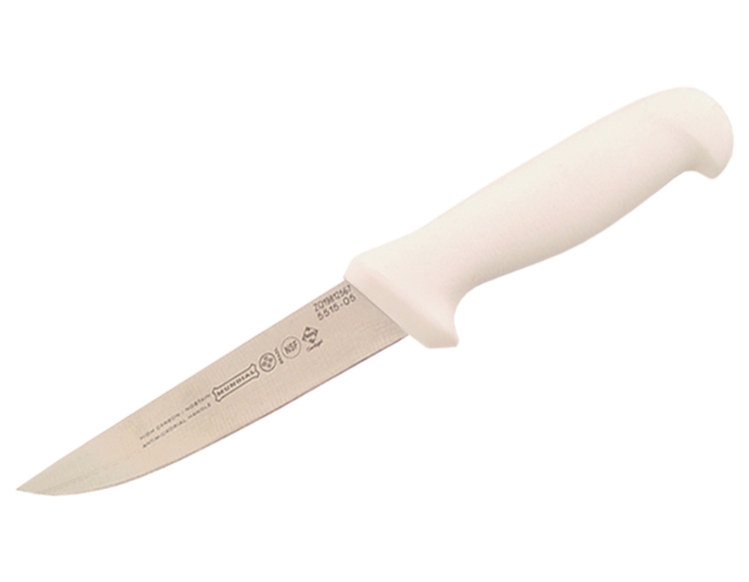 Mundial 5500 Series 5" Extra Wide Stiff Boning Knife (White Handle)