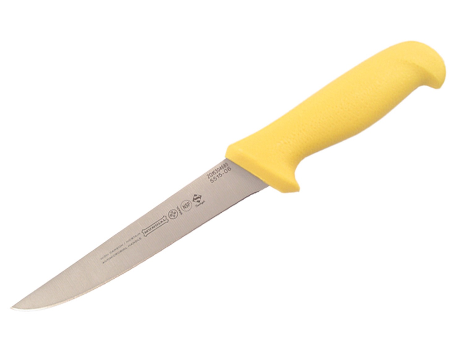 Mundial 5500 Series 6" Extra Wide Stiff Boning Knife (Yellow Handle)