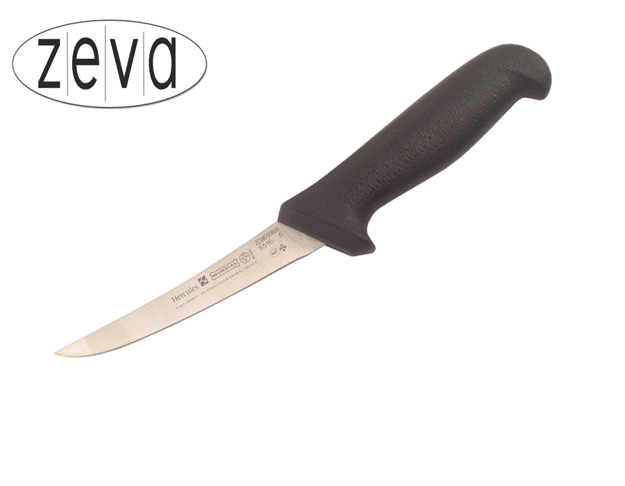 Mundial 5500 Series 5" Wide Curved Boning Knife (Black Handle)