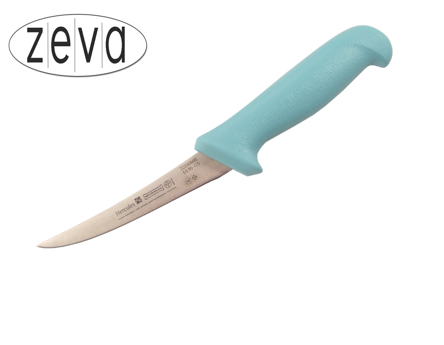 Mundial 5500 Series 5" Wide Curved Boning Knife (Light Green Handle)
