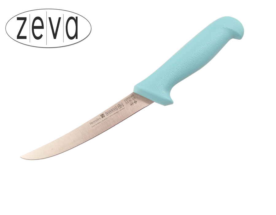 Mundial 5500 Series 6" Wide Curved Boning Knife (Light Green Handle)