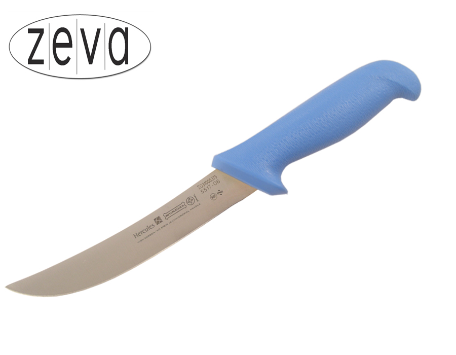 Mundial 5500 Series 6" Cimeter Knife (Light Blue Handle)