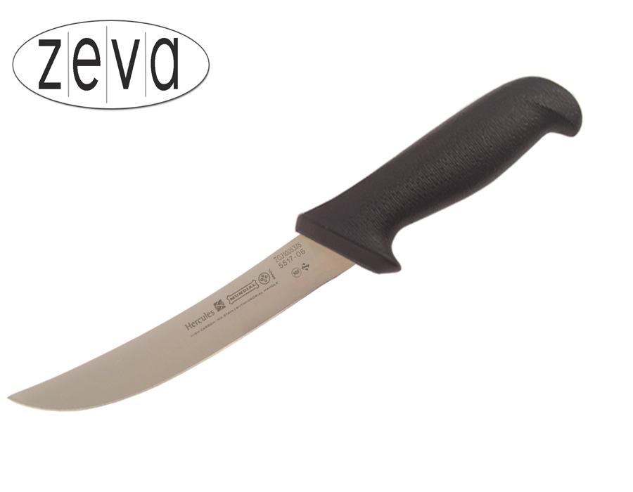 Mundial 5500 Series 6" Cimeter Knife (Black Handle)