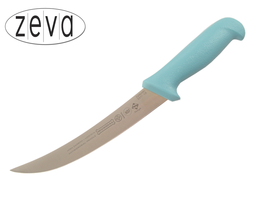 Mundial 5500 Series 8" Cimeter Knife (Light Green Handle)