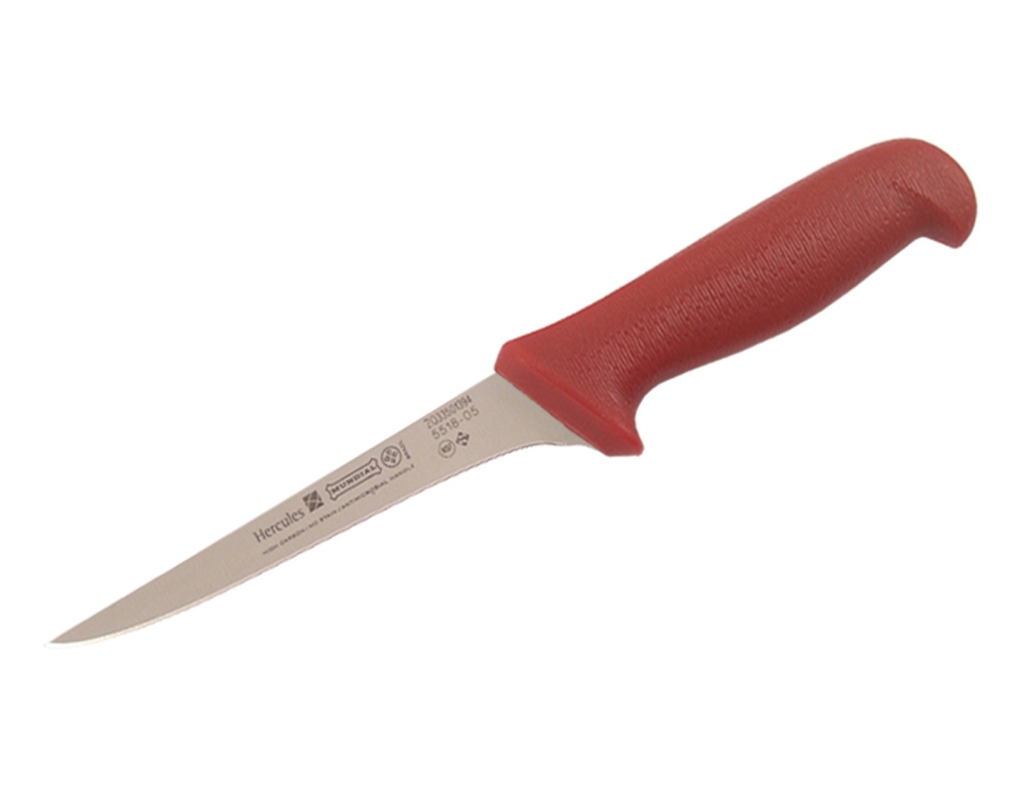 Mundial 5500 Series 5" Narrow Boning Knife (Red Handle)