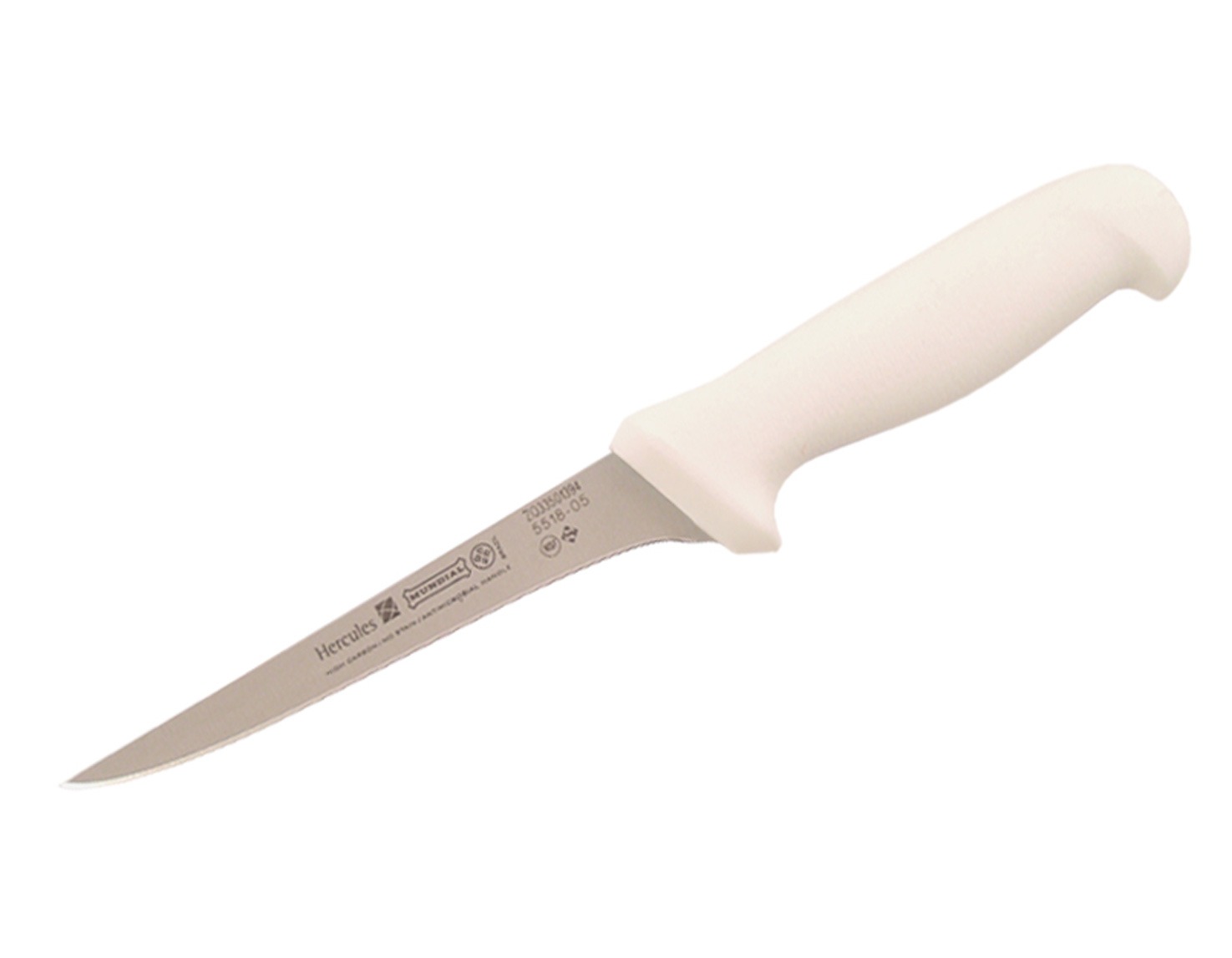 Mundial 5500 Series 5" Narrow Boning Knife (White Handle)