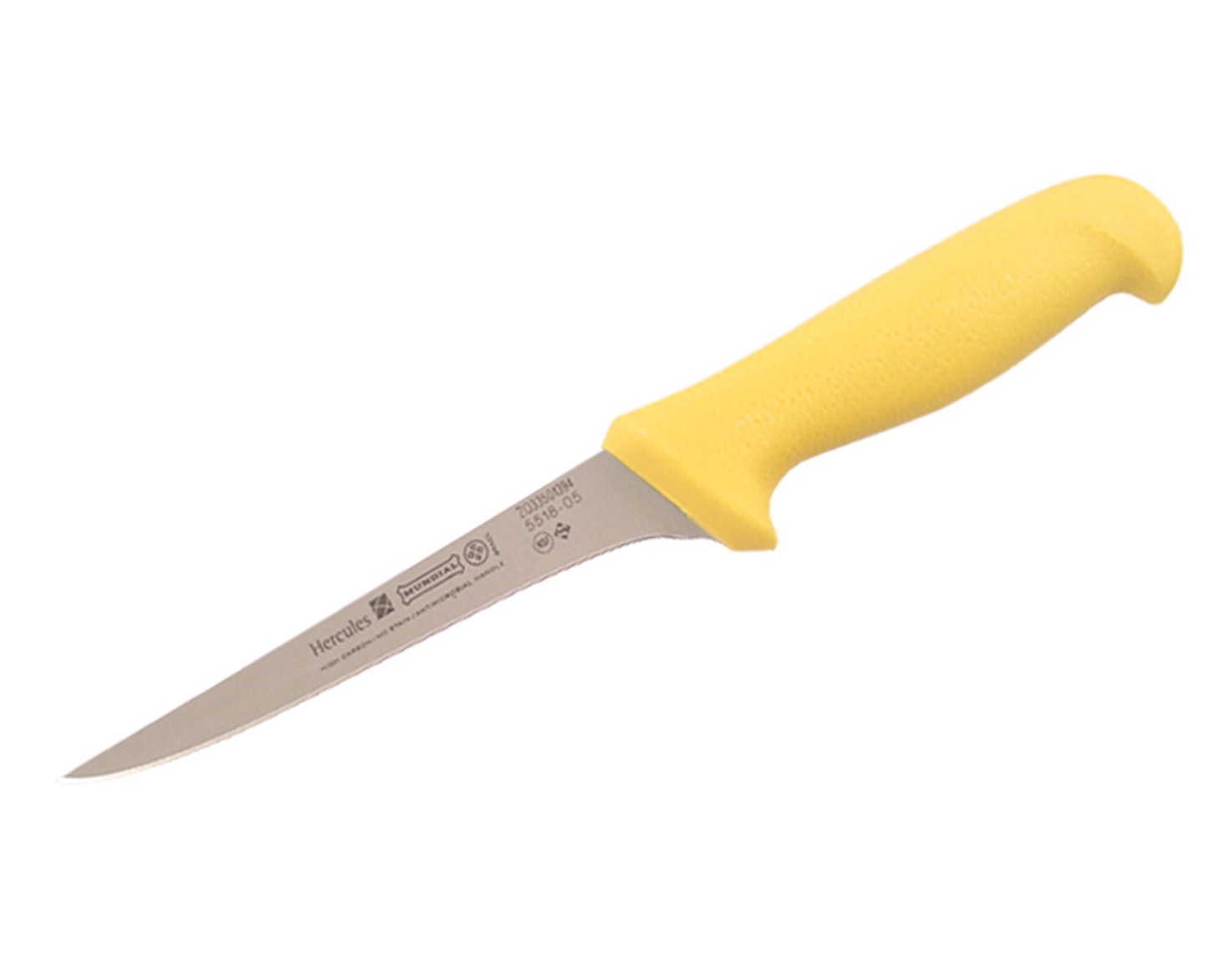 Mundial 5500 Series 5" Narrow Boning Knife (Yellow Handle)