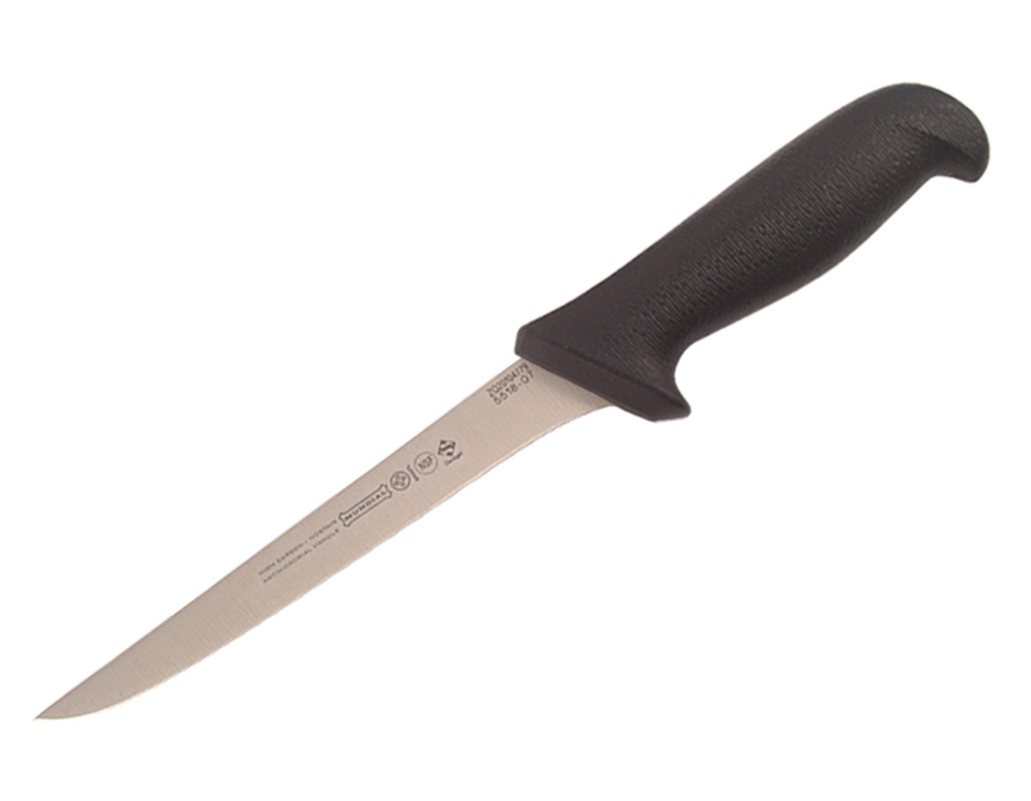 Mundial 5500 Series 7" Narrow Boning Knife (Black Handle)