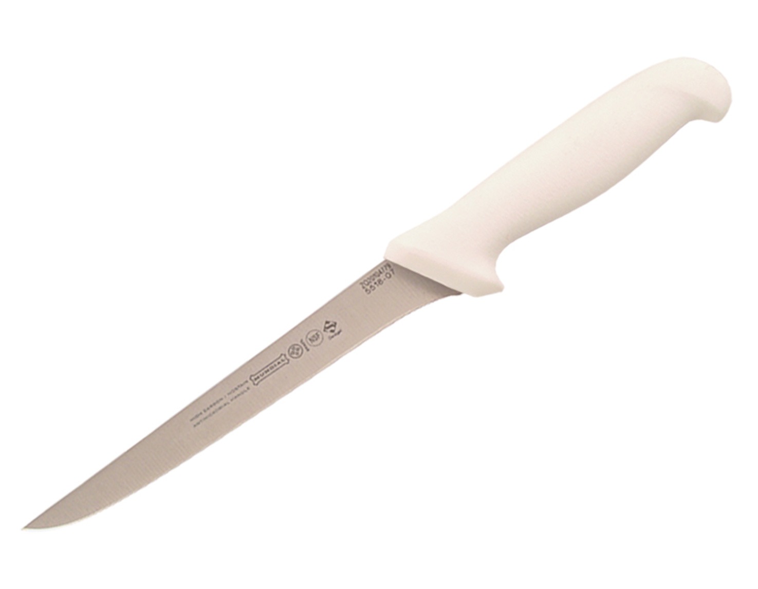Mundial 5500 Series 7" Narrow Boning Knife (White Handle)