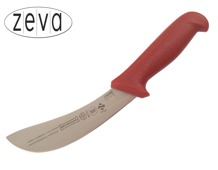 Mundial 5500 Series 6" Skinning Knife (Red Handle)