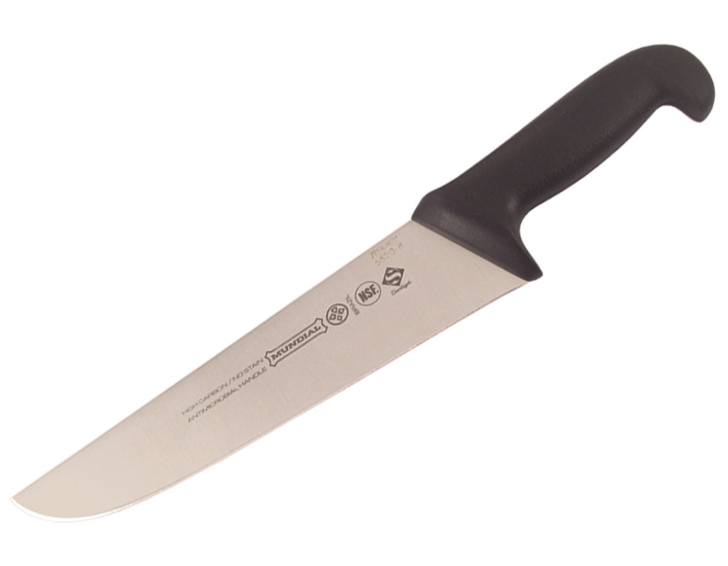Mundial 5520031BK 8" Butcher's Knife (Black Handle)