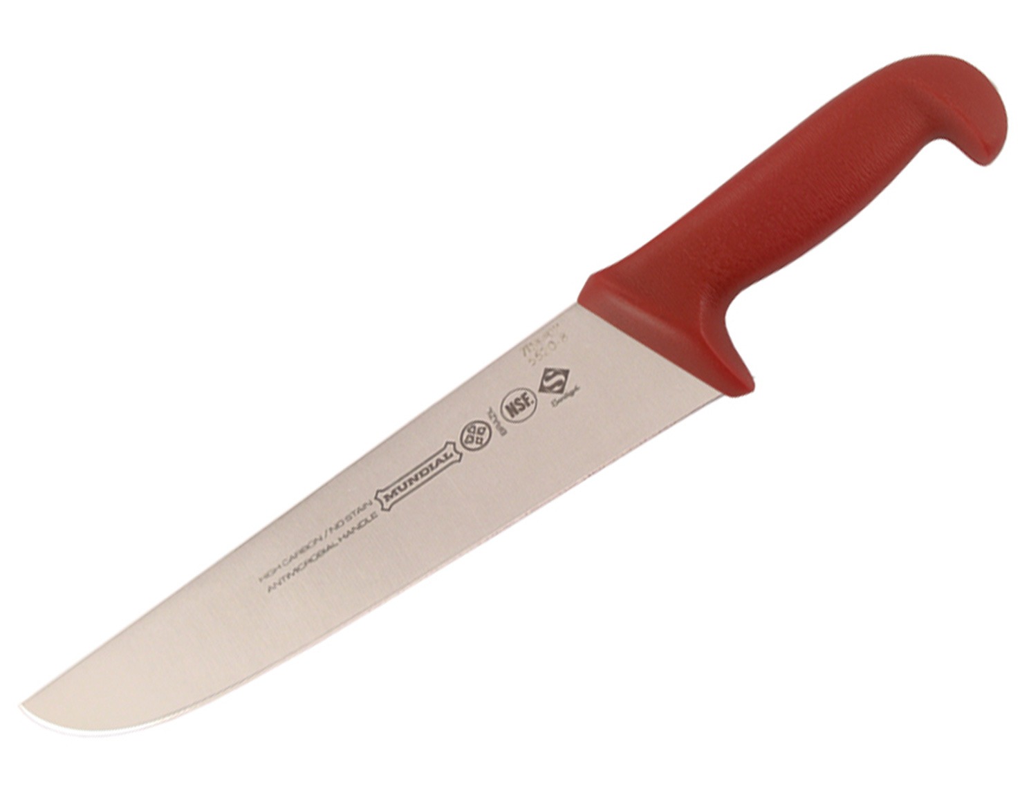 Mundial 5520031RED 8" Butcher's Knife (Red Handle)