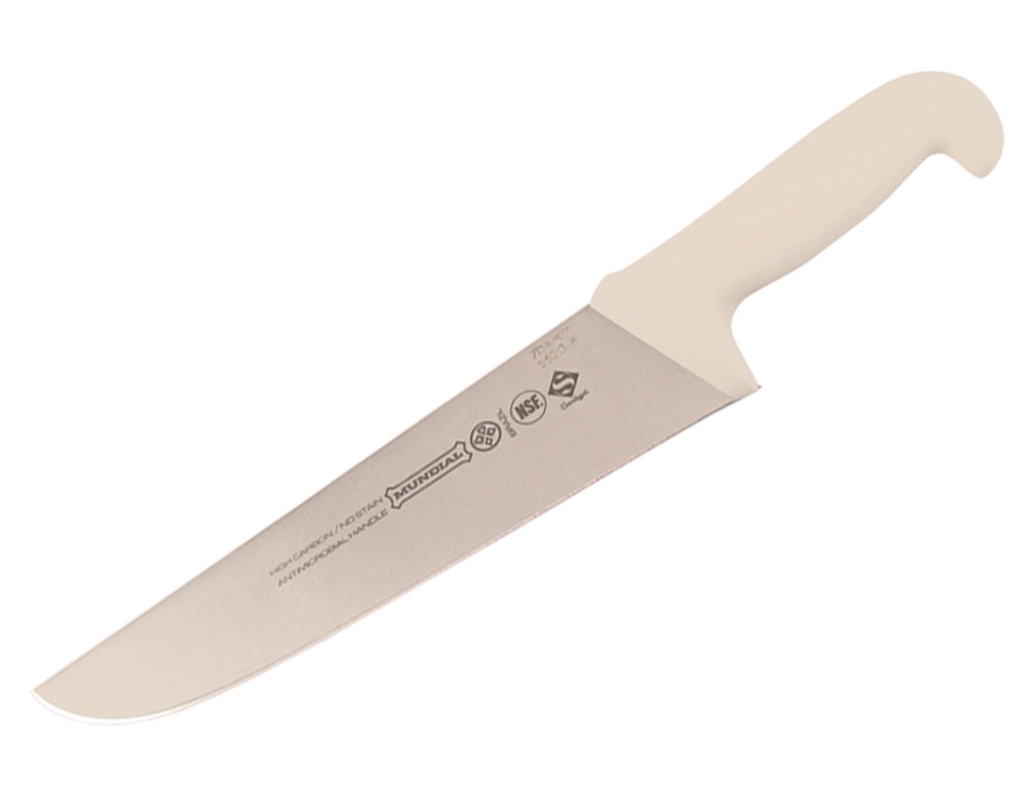 Mundial 5520031WH 8" Butcher's Knife (White Handle)