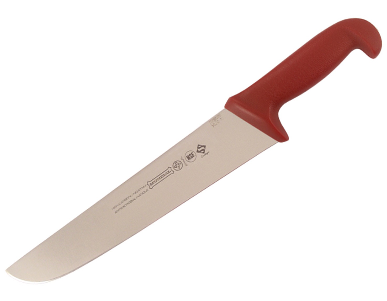 Mundial 5520038RED 10" Butcher's Knife (Red Handle)