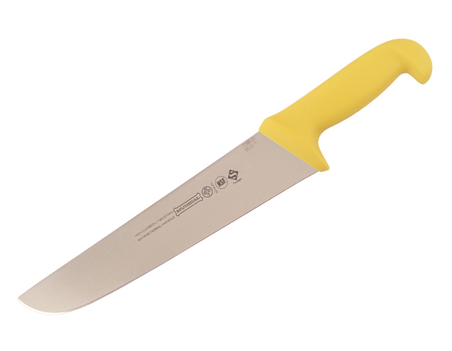Mundial 5520038YE 10" Butcher's Knife (Yellow Handle)