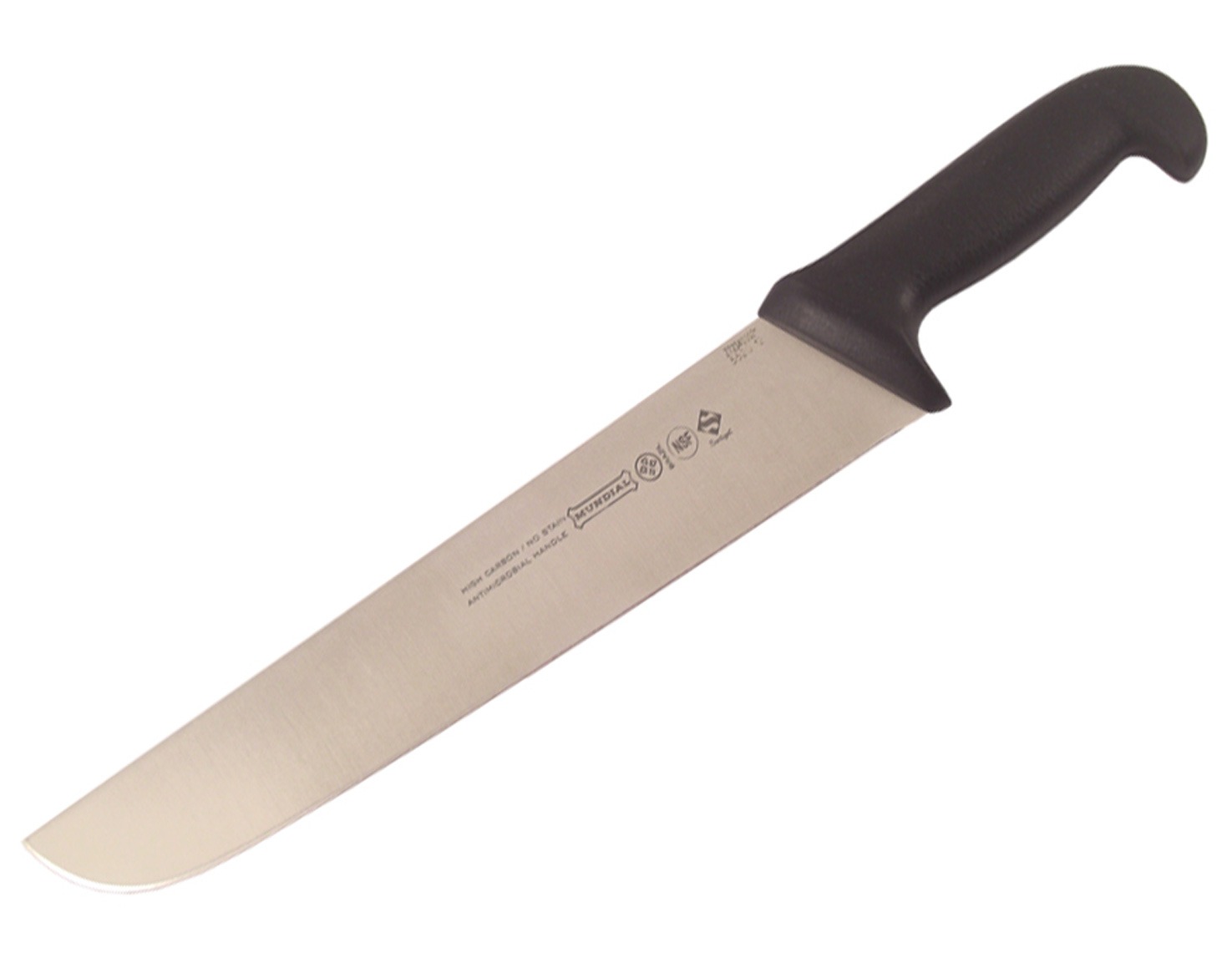 Mundial 5500 Series 12" Butcher's Knife (Black Handle)