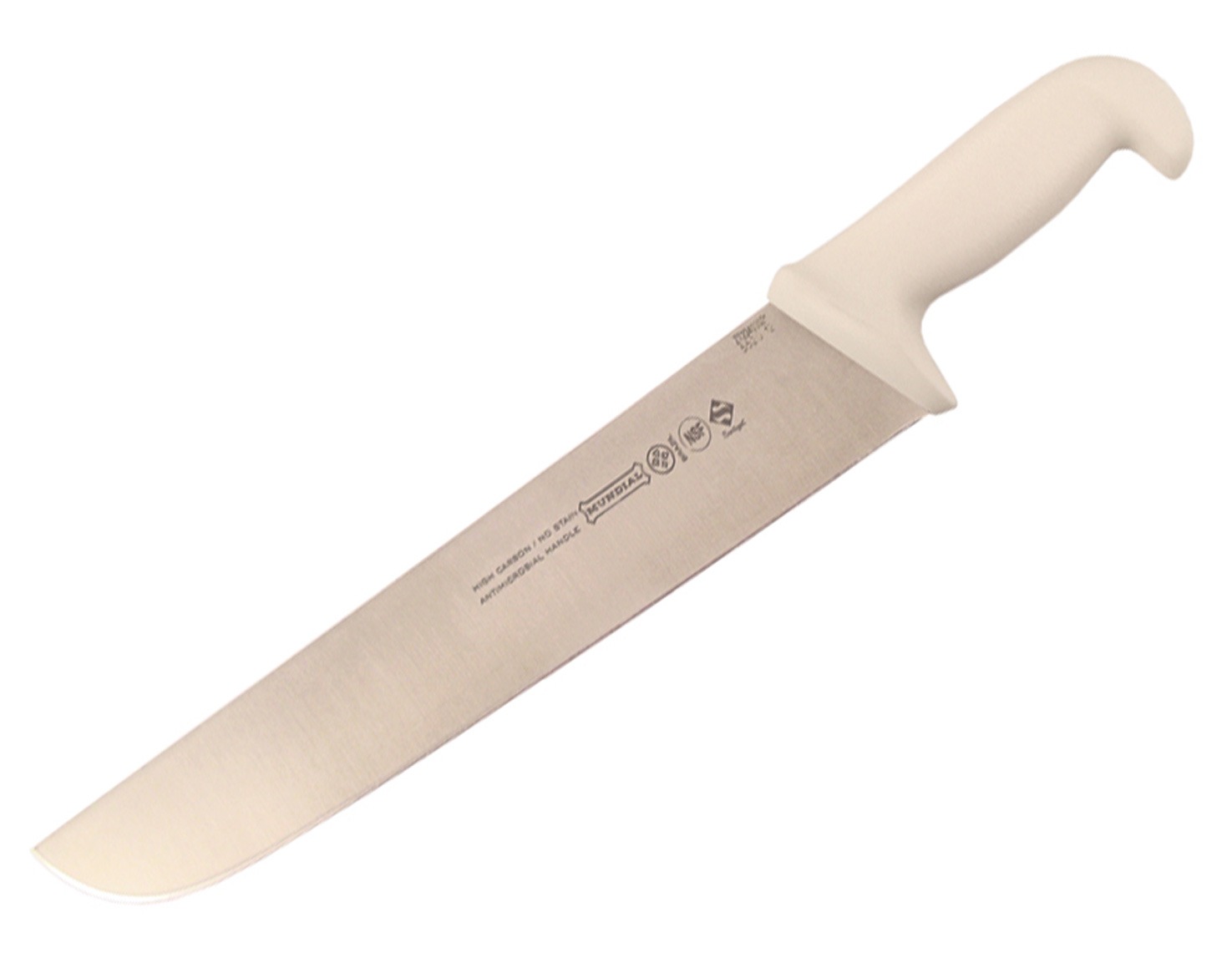 Mundial 5500 Series 12" Butcher's Knife (White Handle)