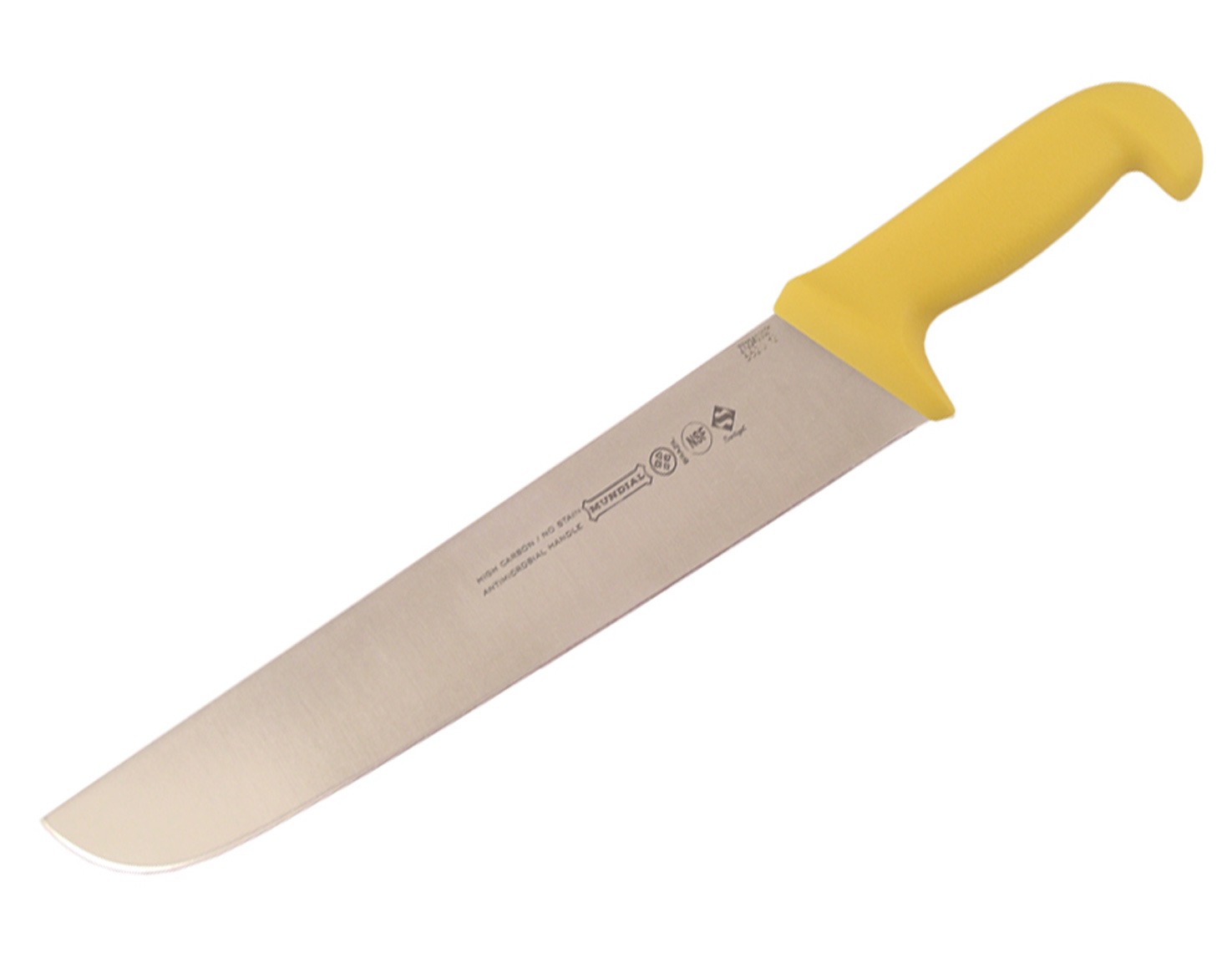 Mundial 5500 Series 12" Butcher's Knife (Yellow Handle)