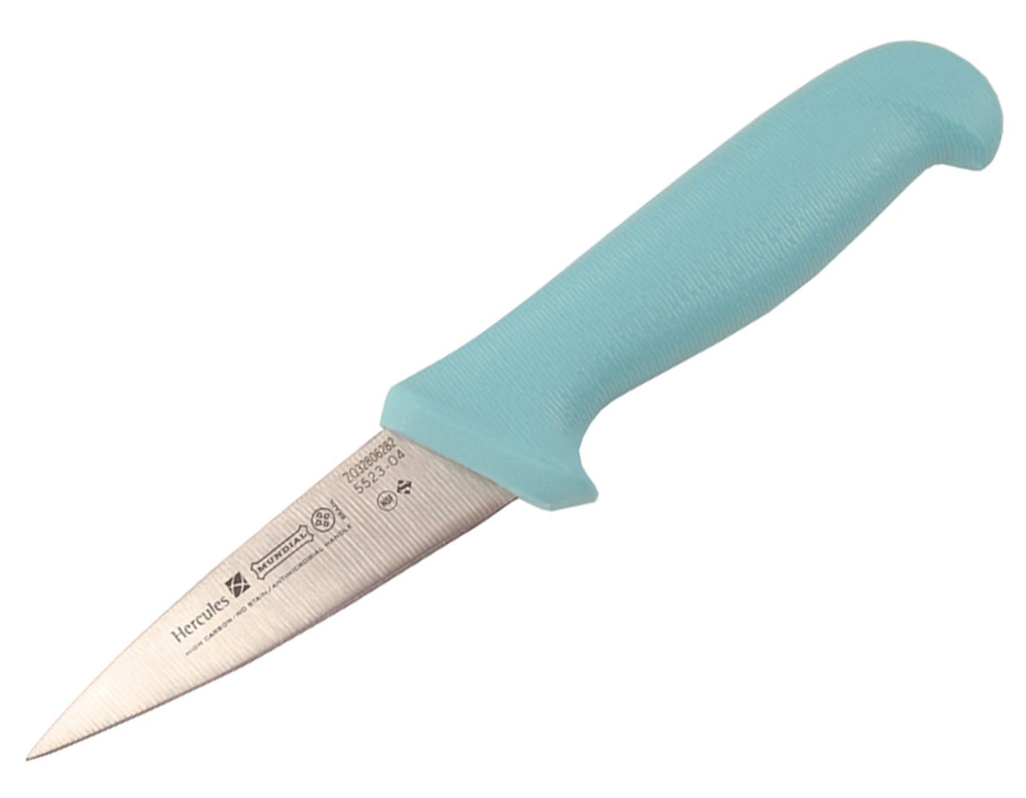Mundial 5500 Series 4" Straight Boning Knife (Light Green Handle)