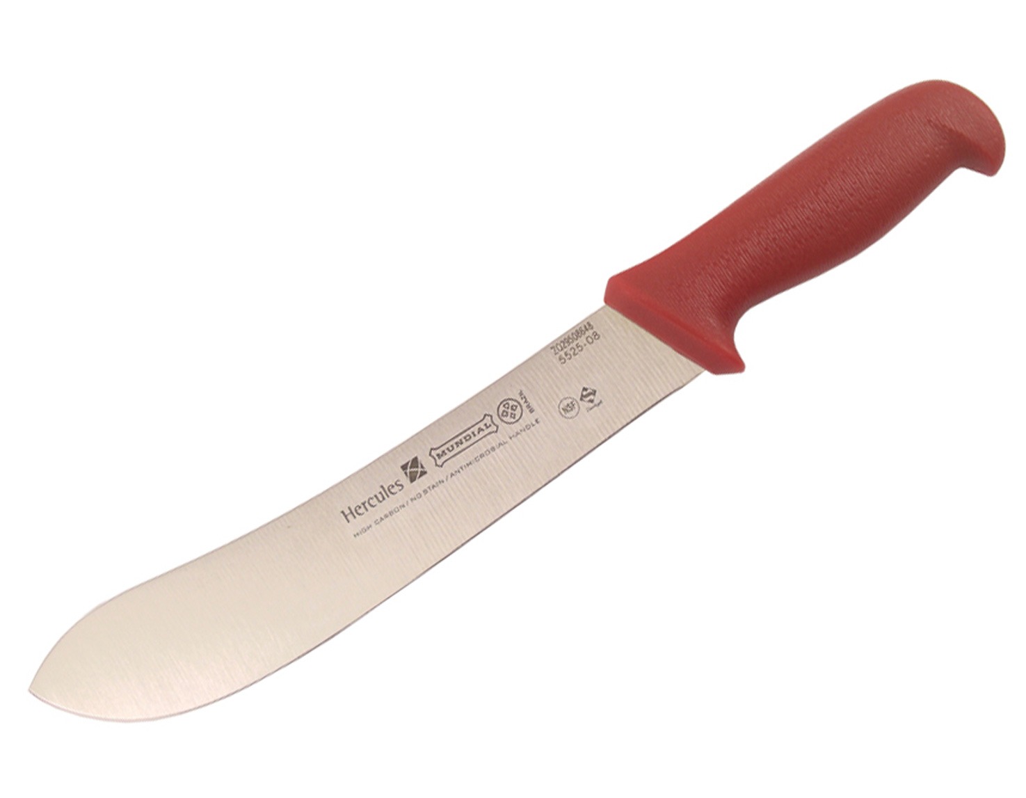 Mundial 5525031RED 8" Butcher's Knife (Red Handle)