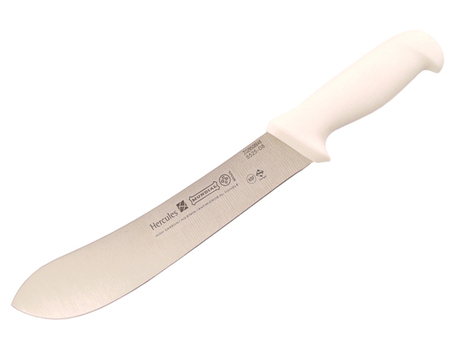 Mundial 5525031WH 8" Butcher's Knife (White Handle)