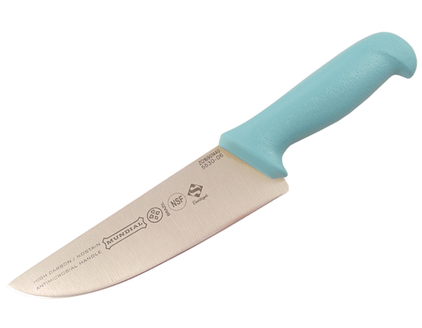 Mundial 5500 Series 6" Butcher's Knife (Light Green Handle)