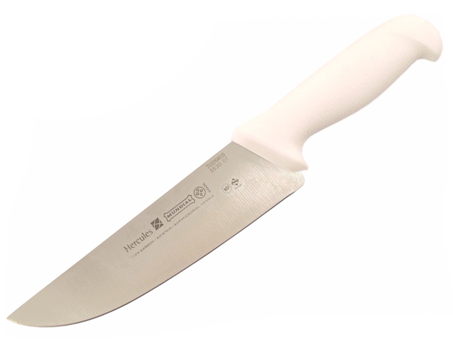 Mundial 5500 Series 7" Butcher's Knife (White Handle)