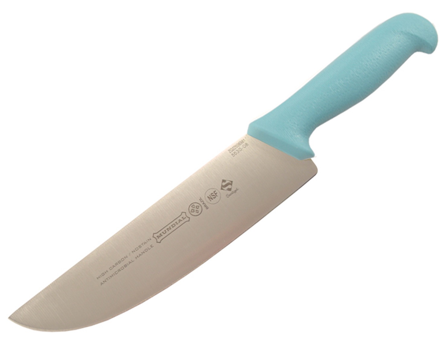 Mundial 5530031GR 8" Butcher's Knife (Light Green Handle)