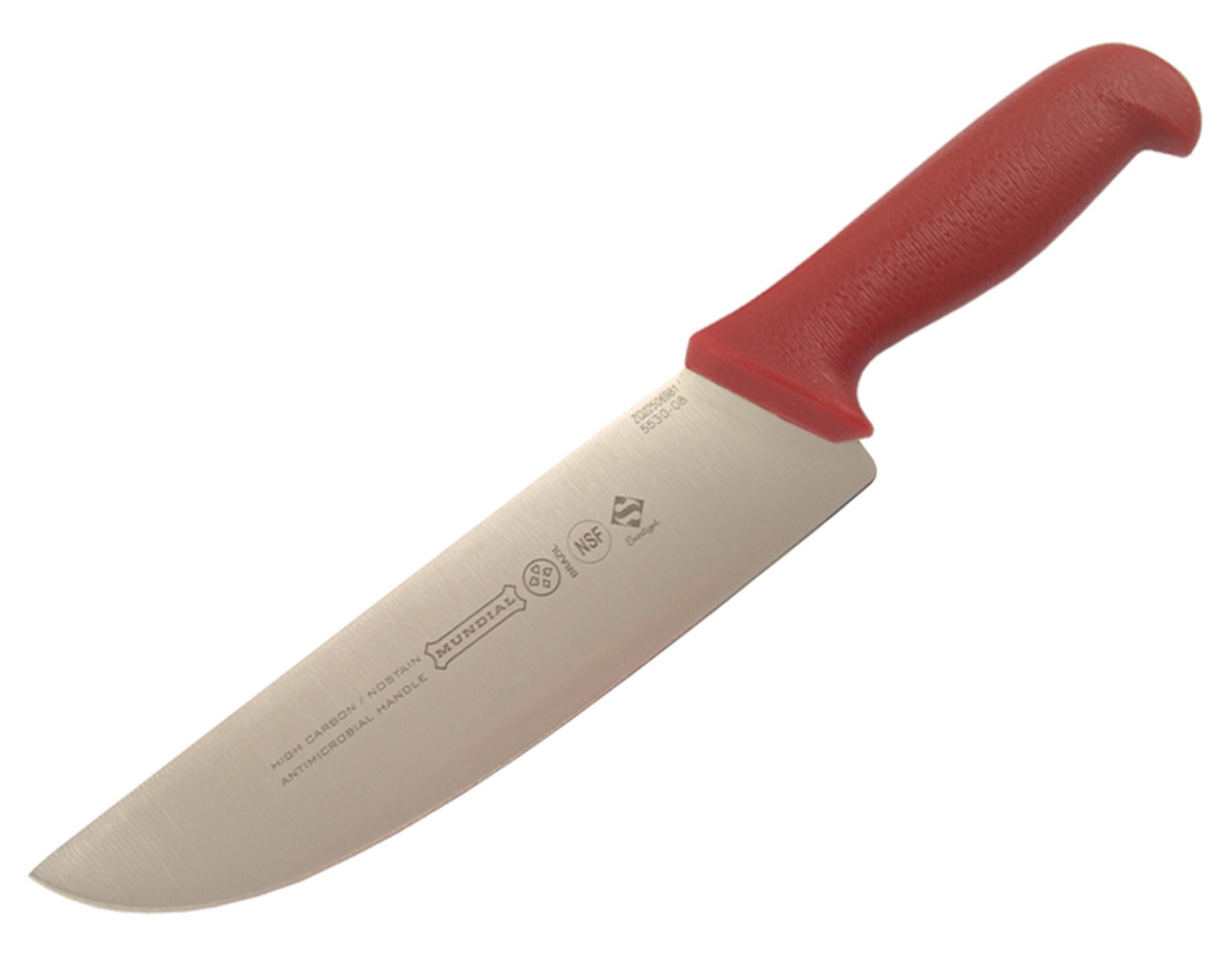 Mundial 5530031RED 8" Butcher's Knife (Red Handle)