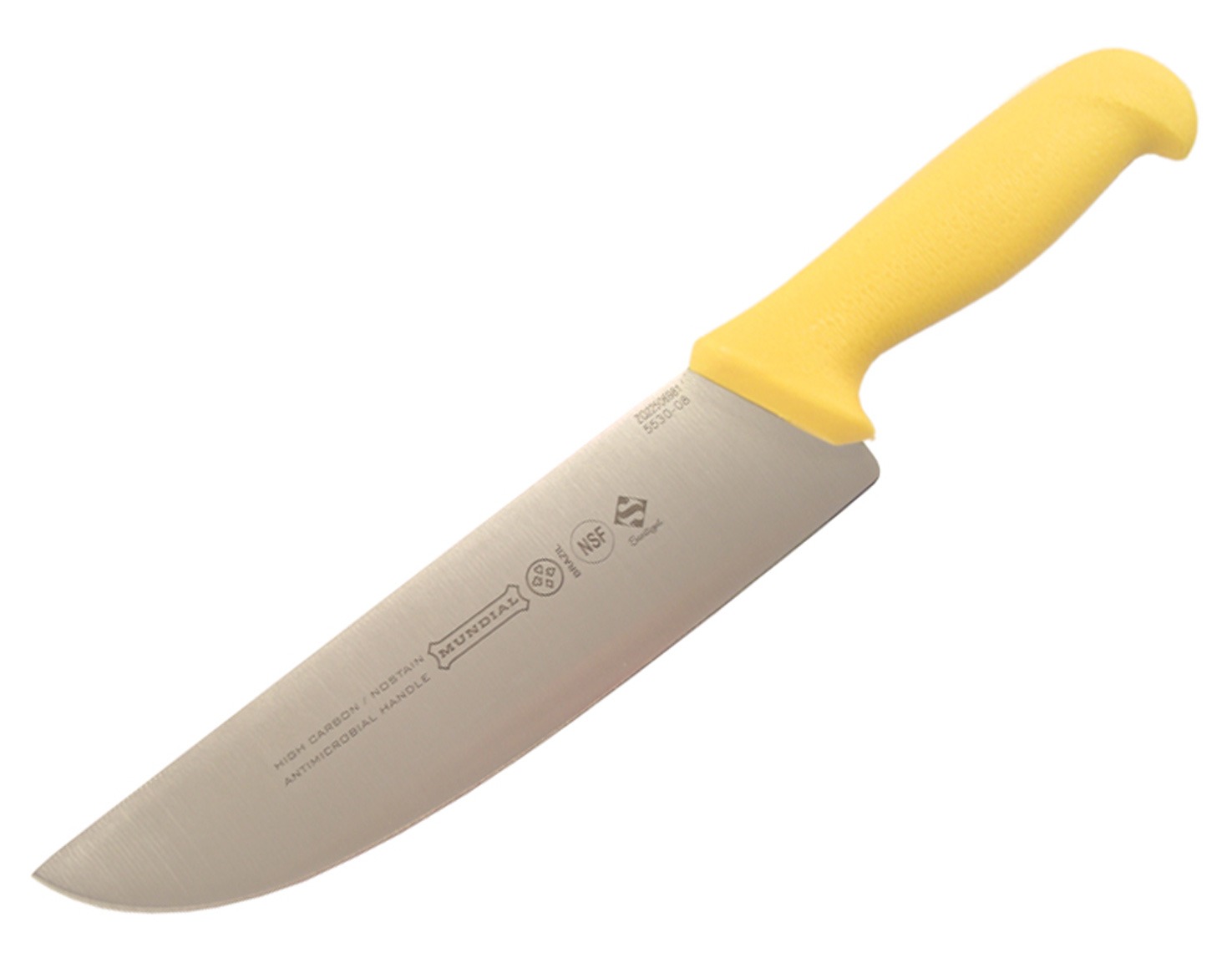 Mundial 5530031YE 8" Butcher's Knife (Yellow Handle)