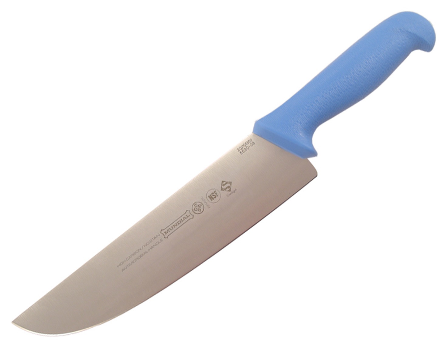 Mundial 5500 Series 9" Butcher's Knife (Light Blue Handle)